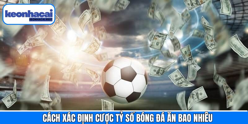 Top các cách để xác định mức thu khi chơi tỷ số bóng đá